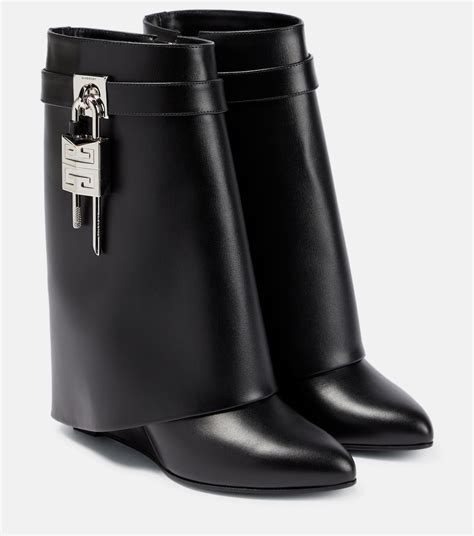 givenchy lace up ankle boots|shark boots pick up today.